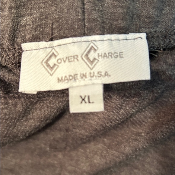 Dark Gray Hooded Lounge Set with Studded Pockets large jacket pants are XL - Picture 5 of 5